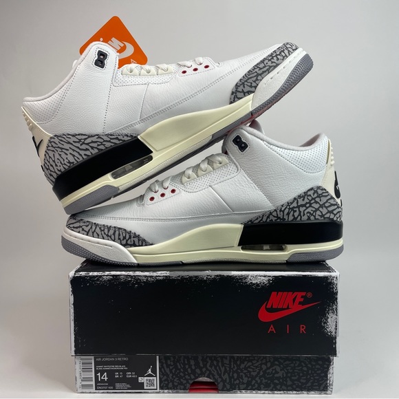 Nike Air Jordan 3 Retro Reimagined “White Cement” 2023 - Picture 3 of 4